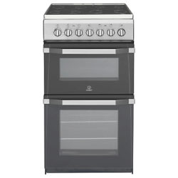 Indesit IT50C1SUK Electric Cooker, Silver